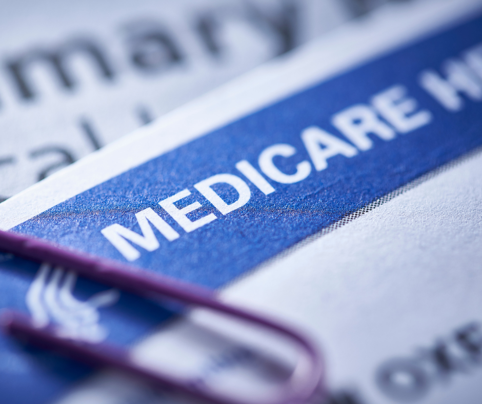 image of a medicare card